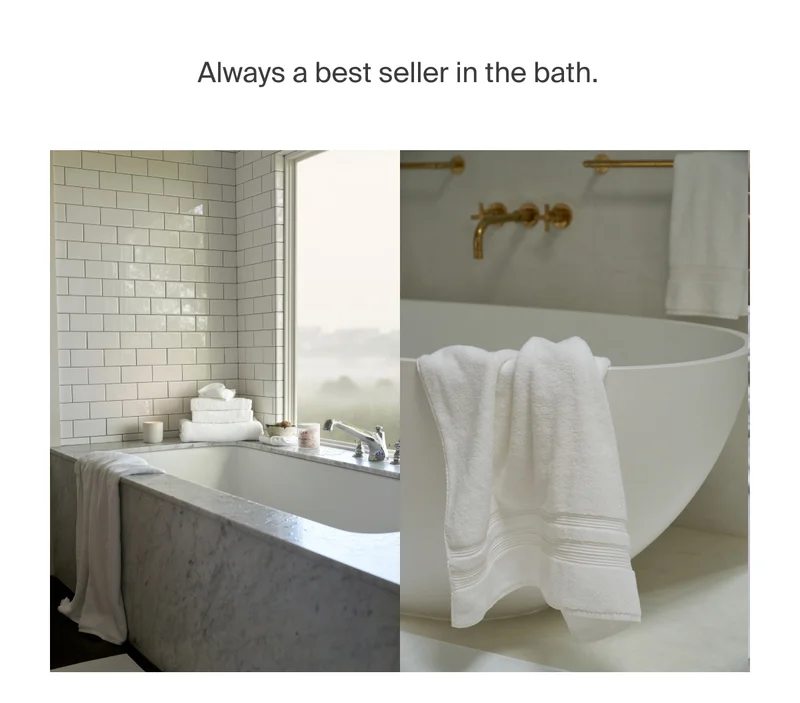 Classic Turkish Cotton Towels in White