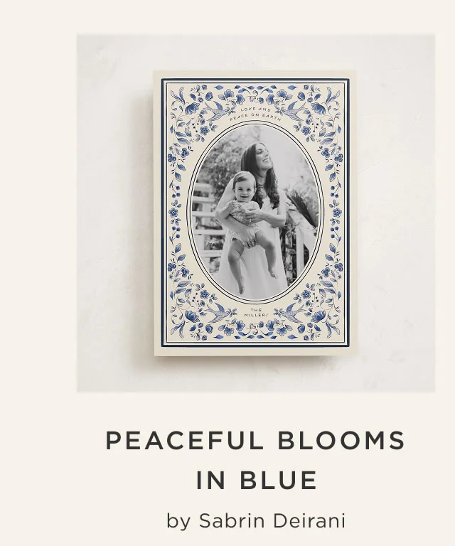 Peaceful Blooms in Blue