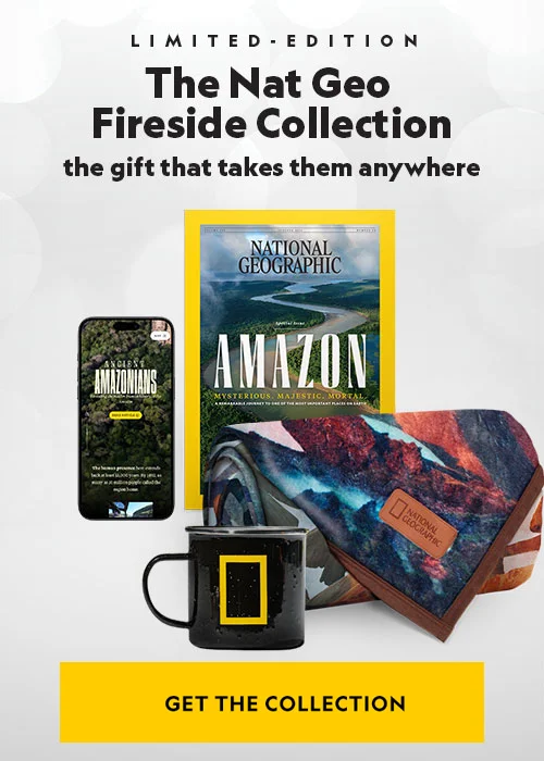 OPEN THEIR WORLD TO WONDER - GIVE THE GIFT OF NATIONAL GEOGRAPHIC.