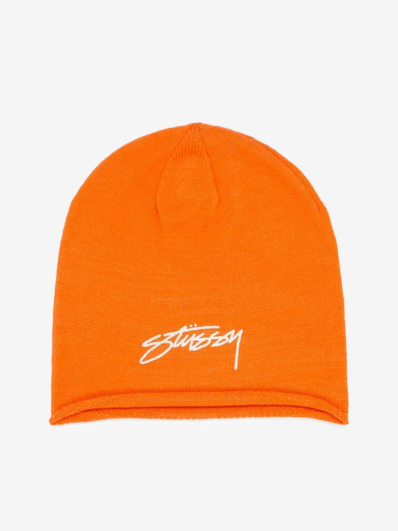 Image of Stussy Skullcap Rolled Edge - Orange