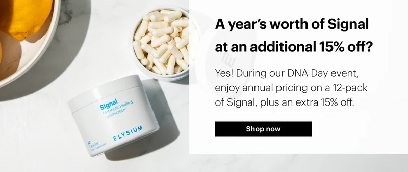 A year’s worth of Signal at an additional 15% off? | Shop now