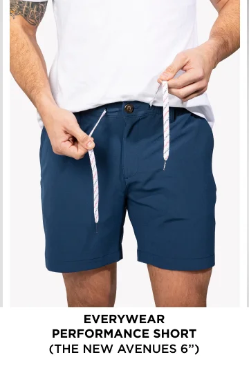 Everywear Performance Short: The New Avenues 6''