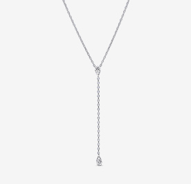 Pandora Infinite Lab-grown Diamond Drop Necklace 0.30 carat tw Sterling Silver