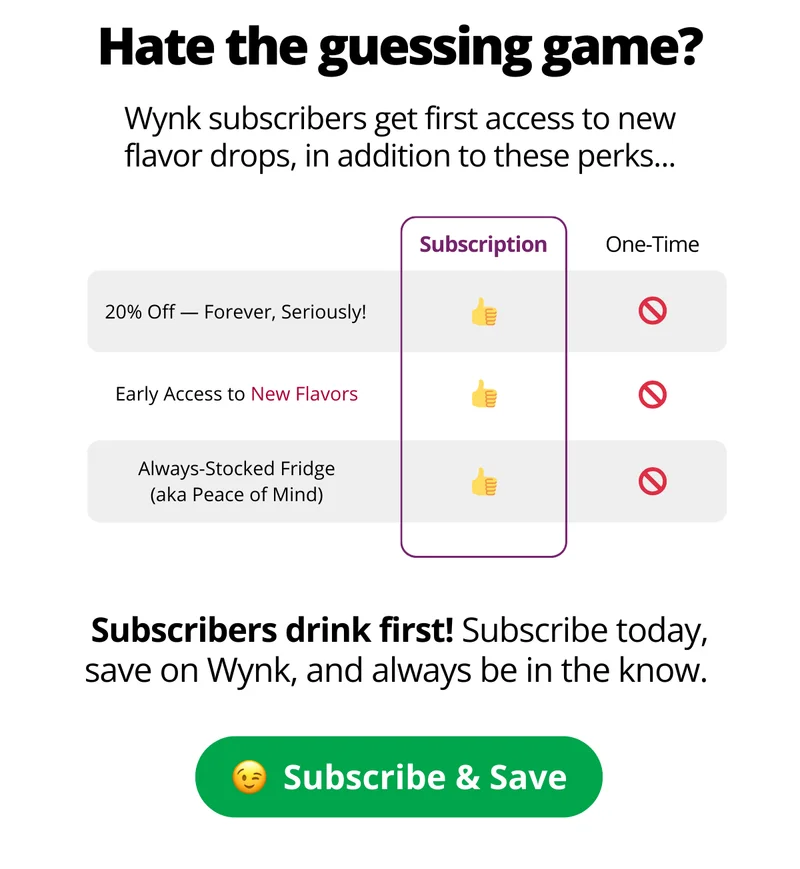 Subscribe and save 20%...forever!