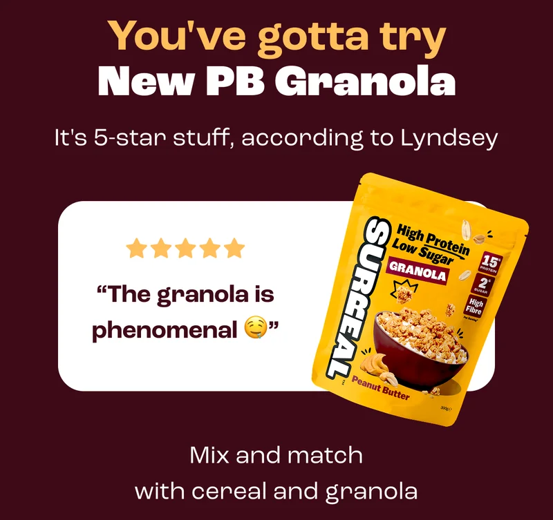 You've gotta try New PB Granola