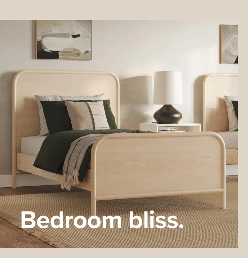 Bedroom bliss.