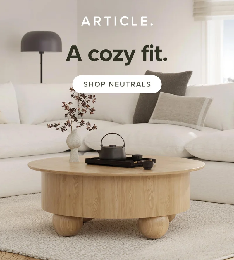 A cozy fit: shop neutrals.