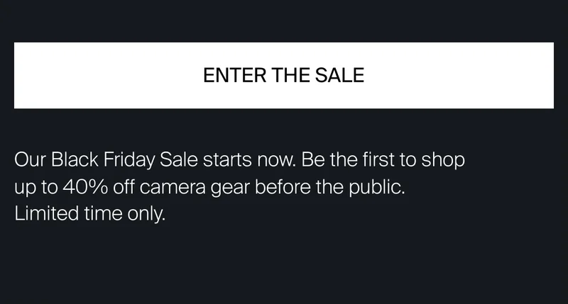 Enter the sale
