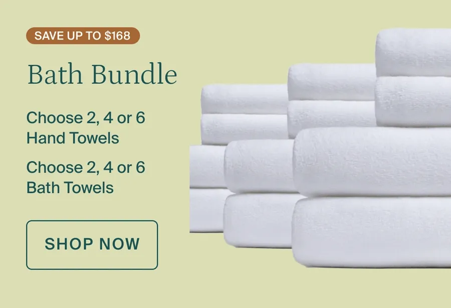Bath bundle. Save up to $168. Shop now.