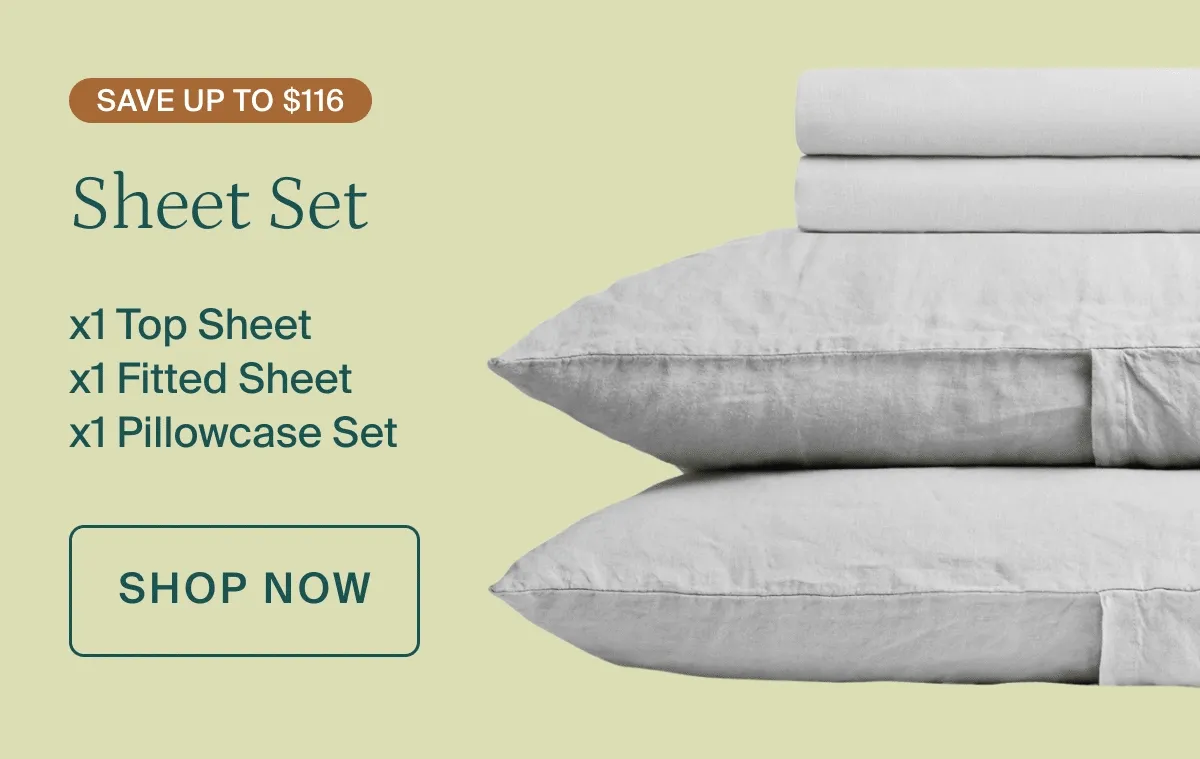 Sheet set, save up to $116. Shop now.
