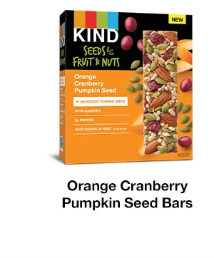 Orange Cranberry Pumpkin Seed Bars