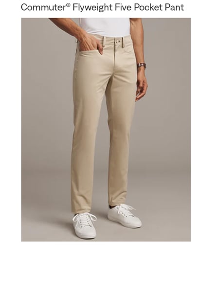 Commuter® Flyweight Five Pocket Pant