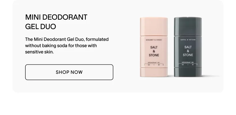 Mini Deodorant Gel Duo