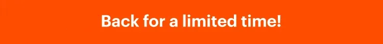 Back for a limited time