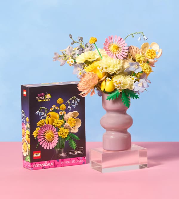 LEGO® Botanicals Petite Sunny Bouquet Gift Set