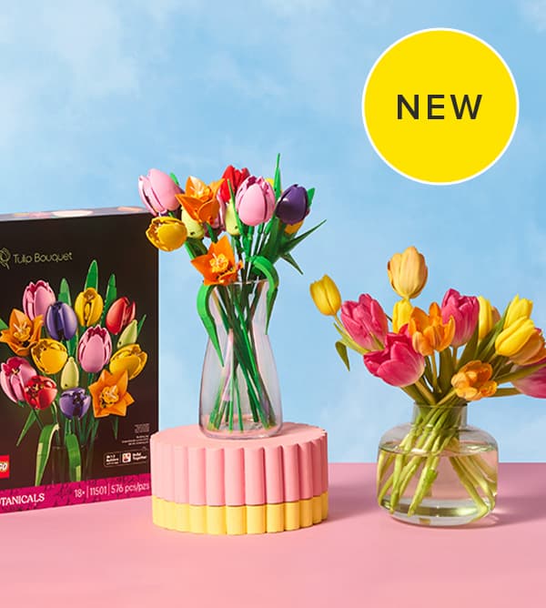 NEW: LEGO® Botanicals Tulip Bouquet Gift Set