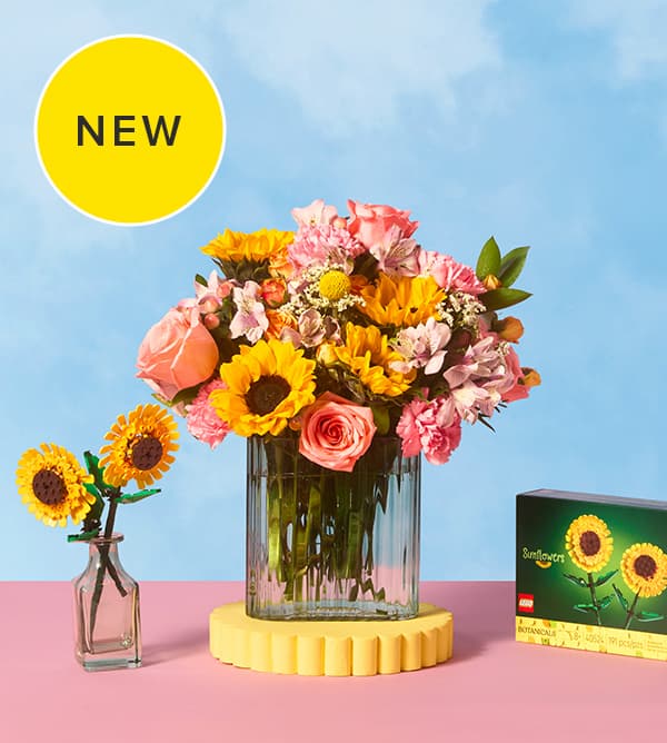 NEW: LEGO® Botanicals Sunflowers Gift Set