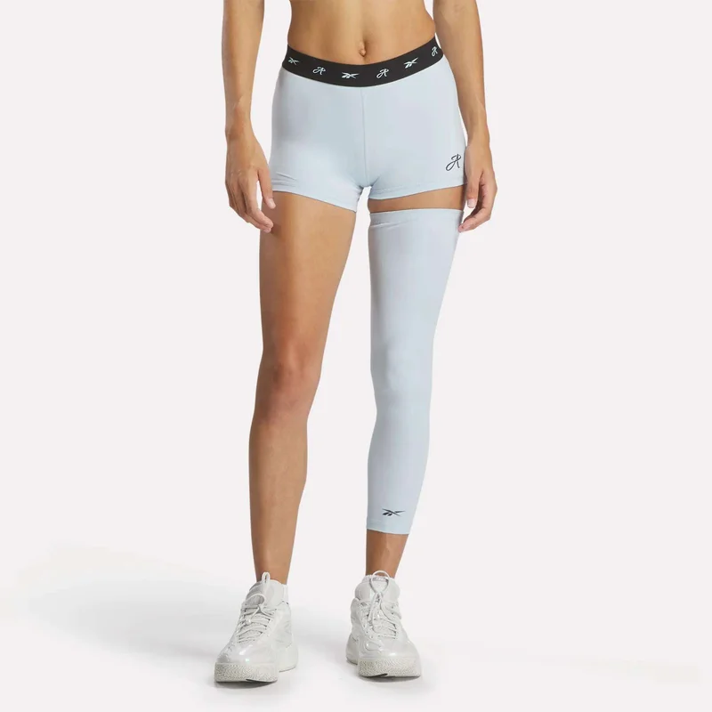 Image of Reebok x Angel Reese Mini Shorts & Sleeve