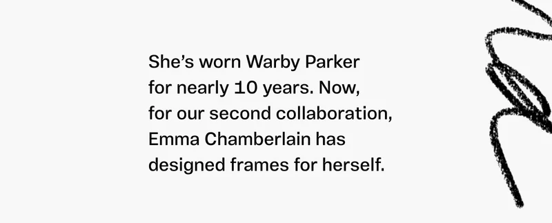 Emma Chamberlain has designed frames for herself Emma Chamberlain has designed frames for herself