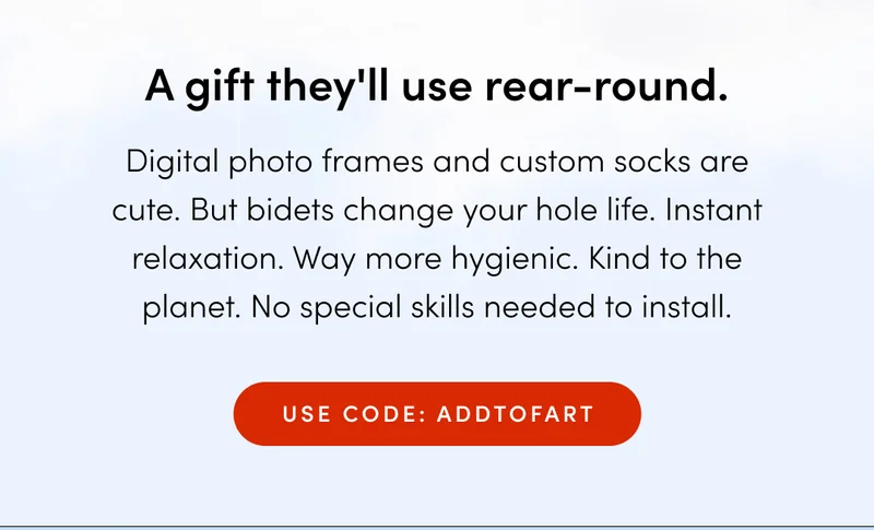 A GIFT THEY'LL USE REAR ROUND