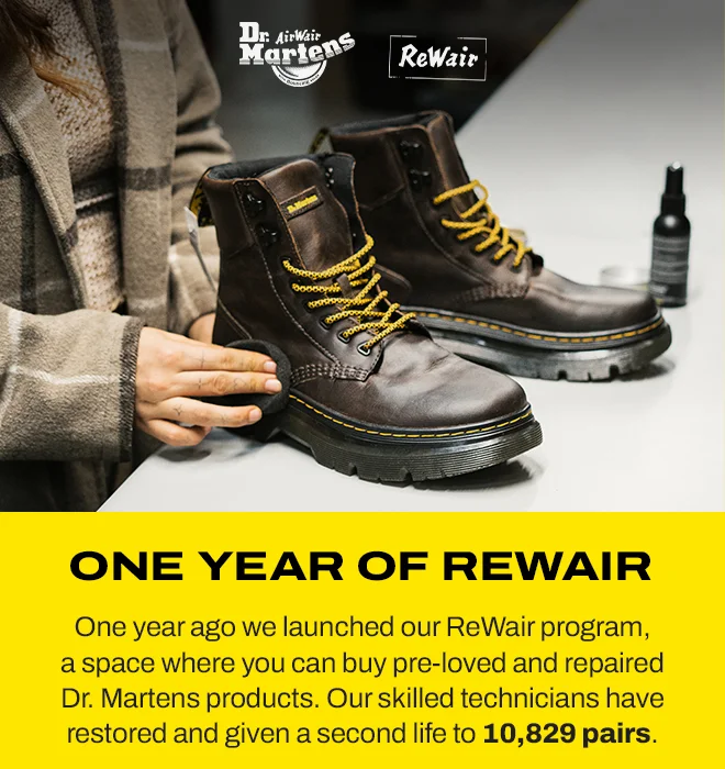 Shop ReWair: Pre-loved Dr. Martens footwear