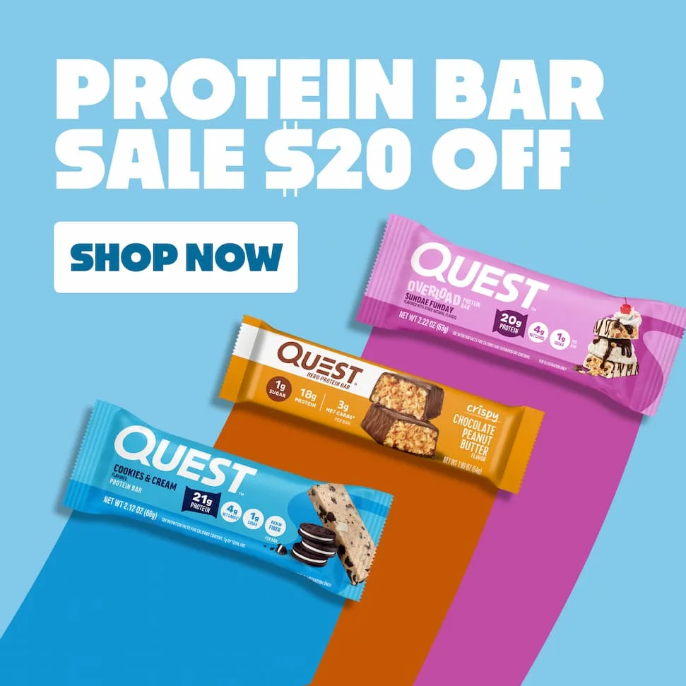Quest Nutrition - Protein Bar Sale $20 of