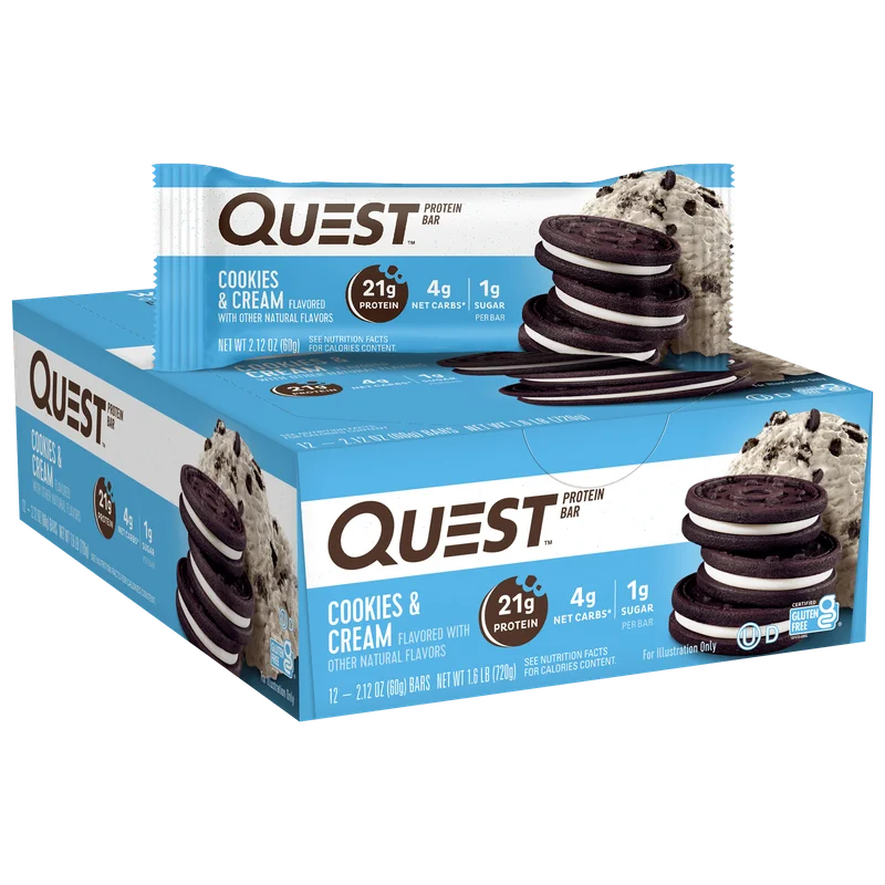 Image of Cookies & Cream Protein Bars