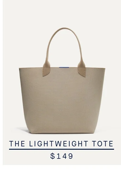 THE LIGHTWEIGHT TOTE $149