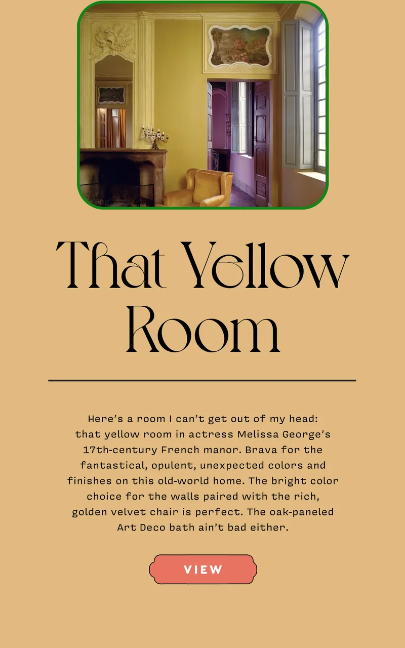 That Yellow Room