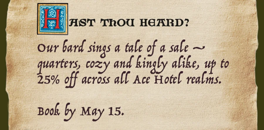 We bid you join us. Pray proceed by March 15 for up to 25% less coin on stays through Labor Day.