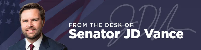 From the desk of JD Vance