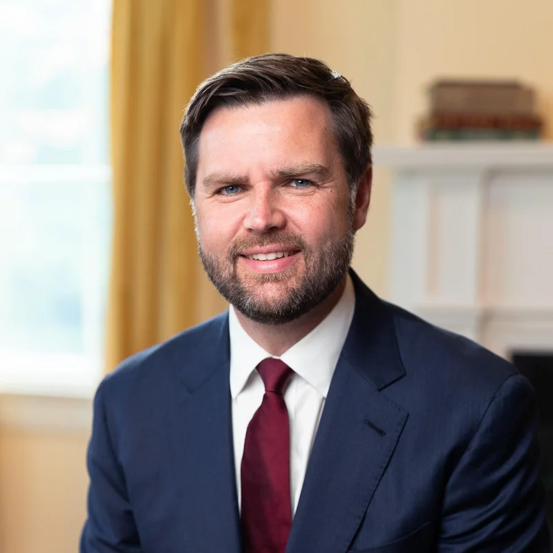 JD Vance Signature Headshot