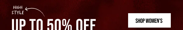 Up to 50% off shop women's