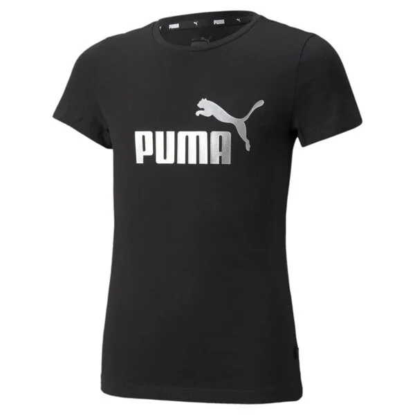 PUMA Essentials+ Big Kids' Logo T-Shirt