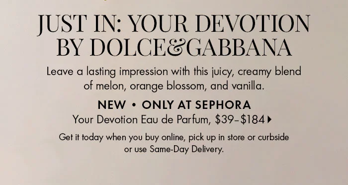 Dolce & Gabbana Your Devotion