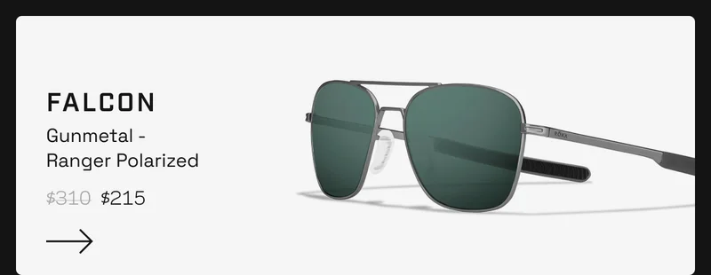 Falcon - Gunmetal - Ranger Polarized