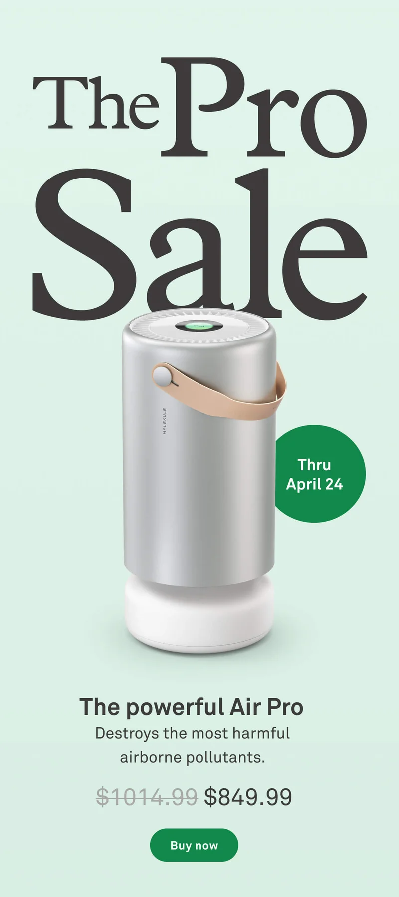 The Pro Sale: Get Air Pro for $165 until April 24
