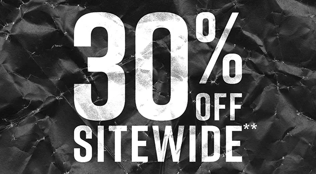 30% Off Sitewide