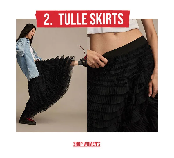 Tulle Skirts Shop Women's