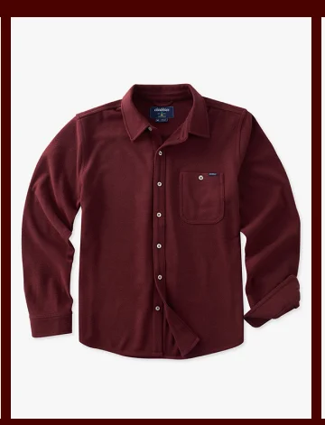 Cloud-10 Overshirt: The Dark Ruby