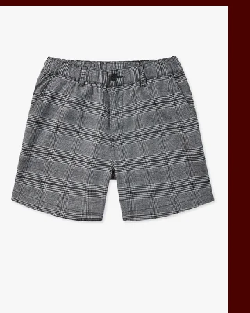 Holiday Originals Stretch Shorts: The Season's Tweedings 5.5"