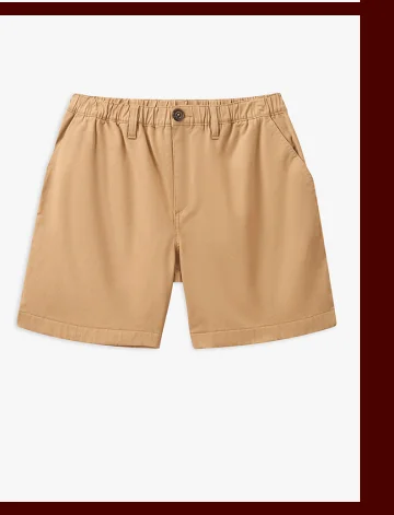 Flannel Lined Originals Stretch Short: The Chesnuts 5.5"