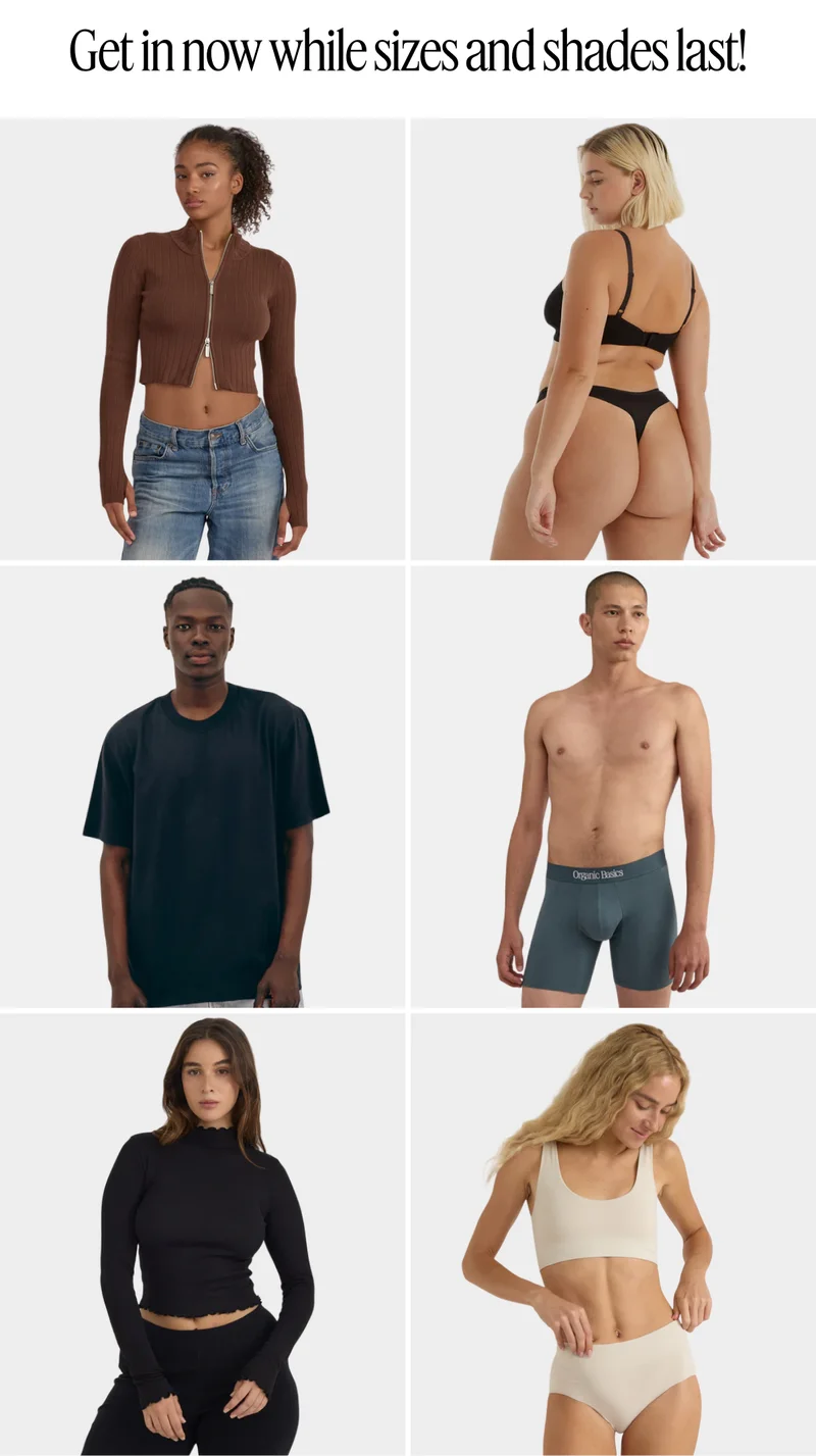 Get in now while sizes and shades last!