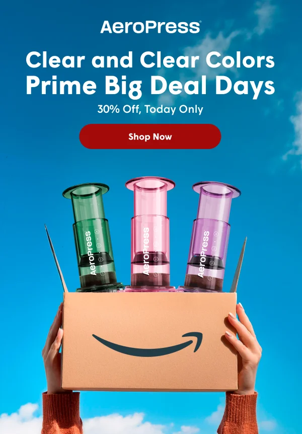 AeroPress Clear and Clear Colors 30% OFF Prime Big Deals