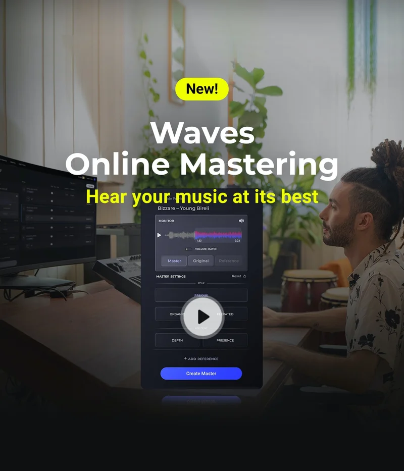 NEW! Waves Online Mastering