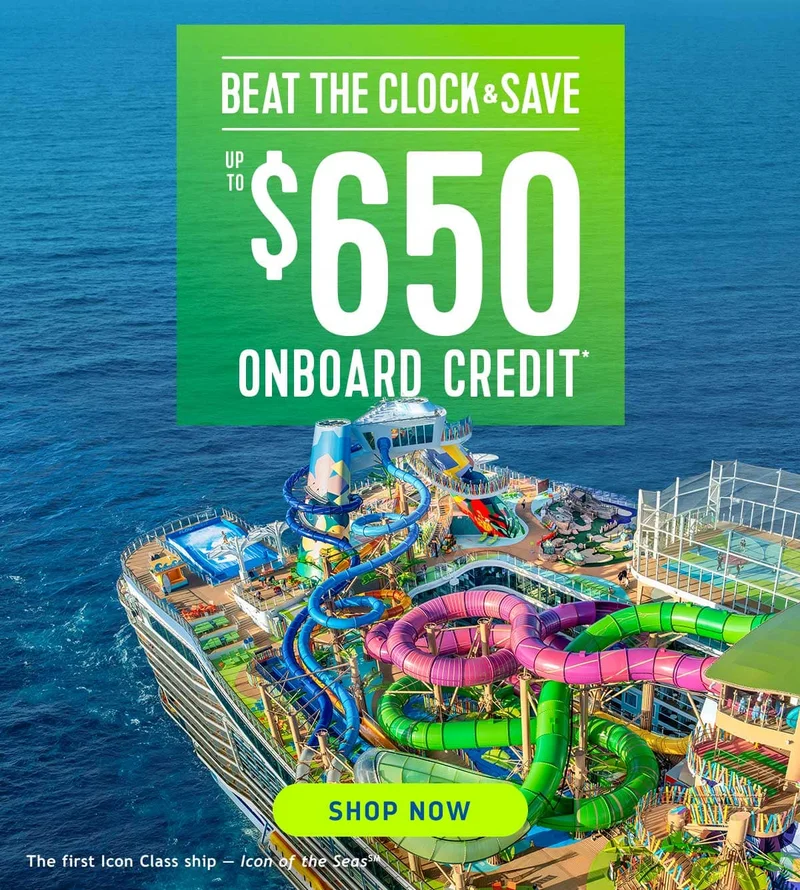 UP TO $650 ONBOARD CREDIT