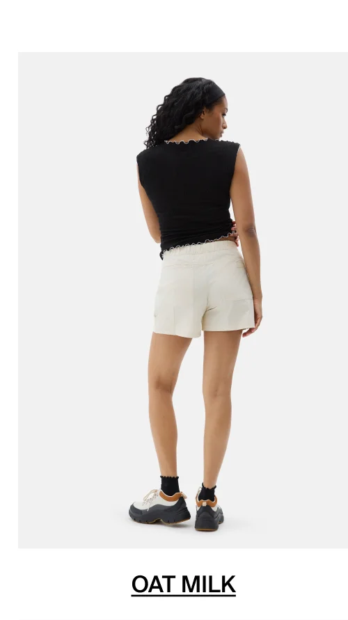 Shop the Bastille Trail Short in Oat Milk