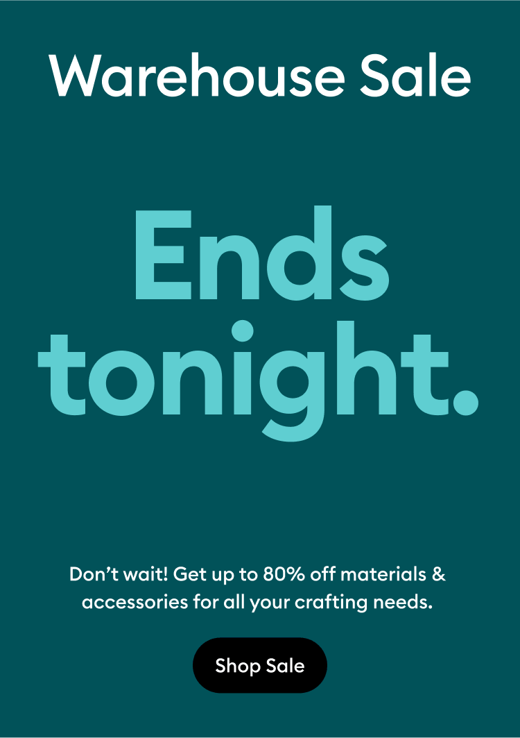 Ends tonight.