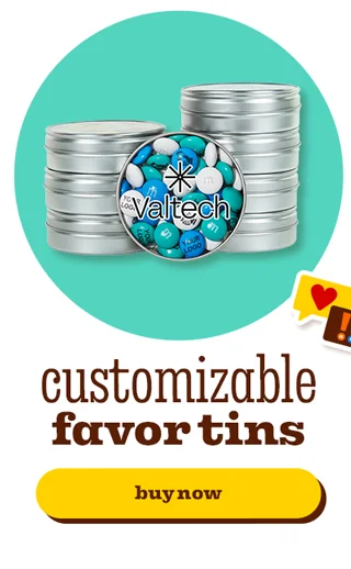 CUSTOMIZABLE FAVOR TINS
