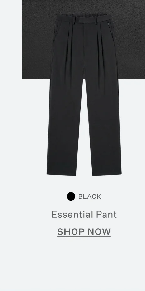 Essential Pant - Black